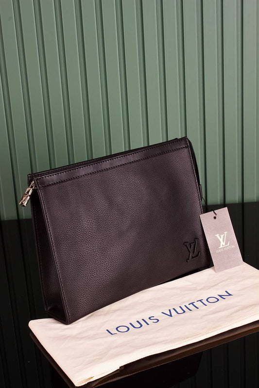 Lv Toiletry Pouch 26 Black Monogram