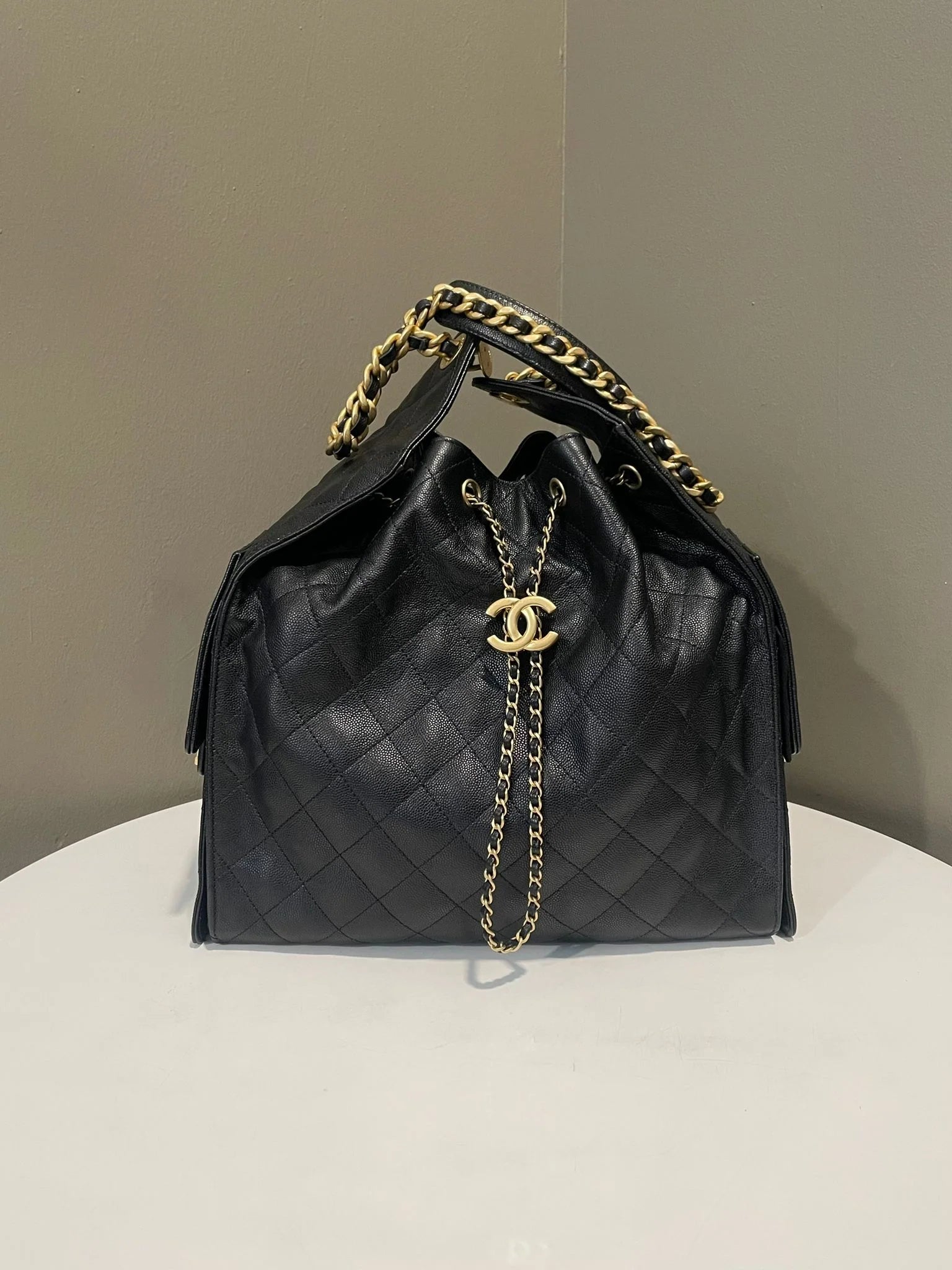 Chanel 25 Large Caviar Leather