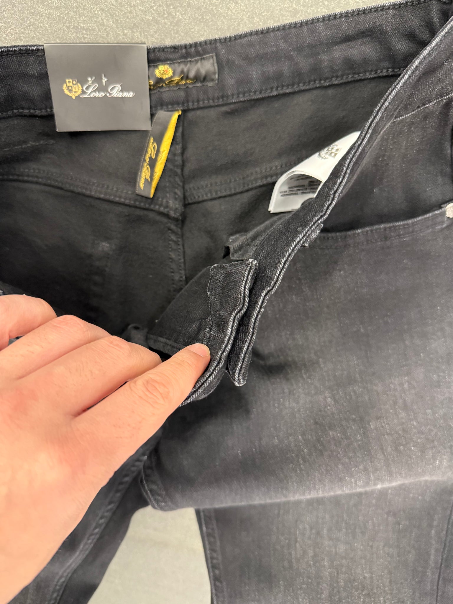 Loro Piana Black Jeans