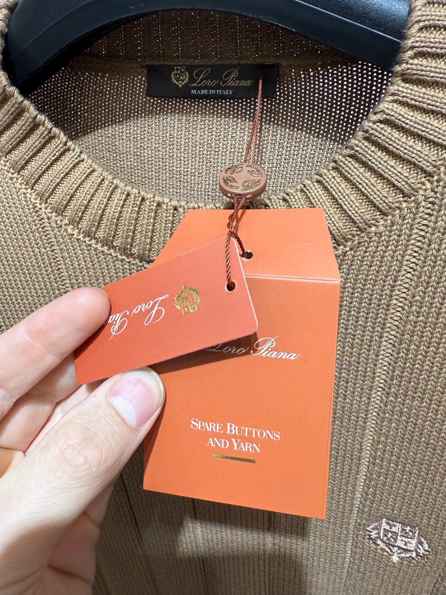 Loro Piana Brown Knitwear