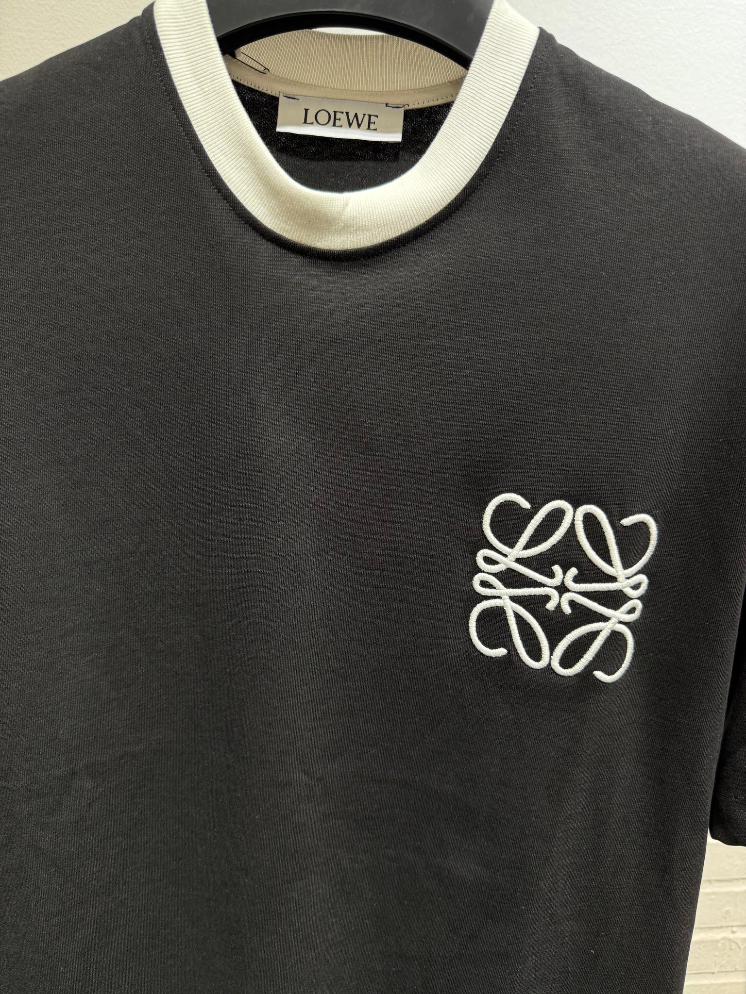 Loewe Total Black/White T-shirt