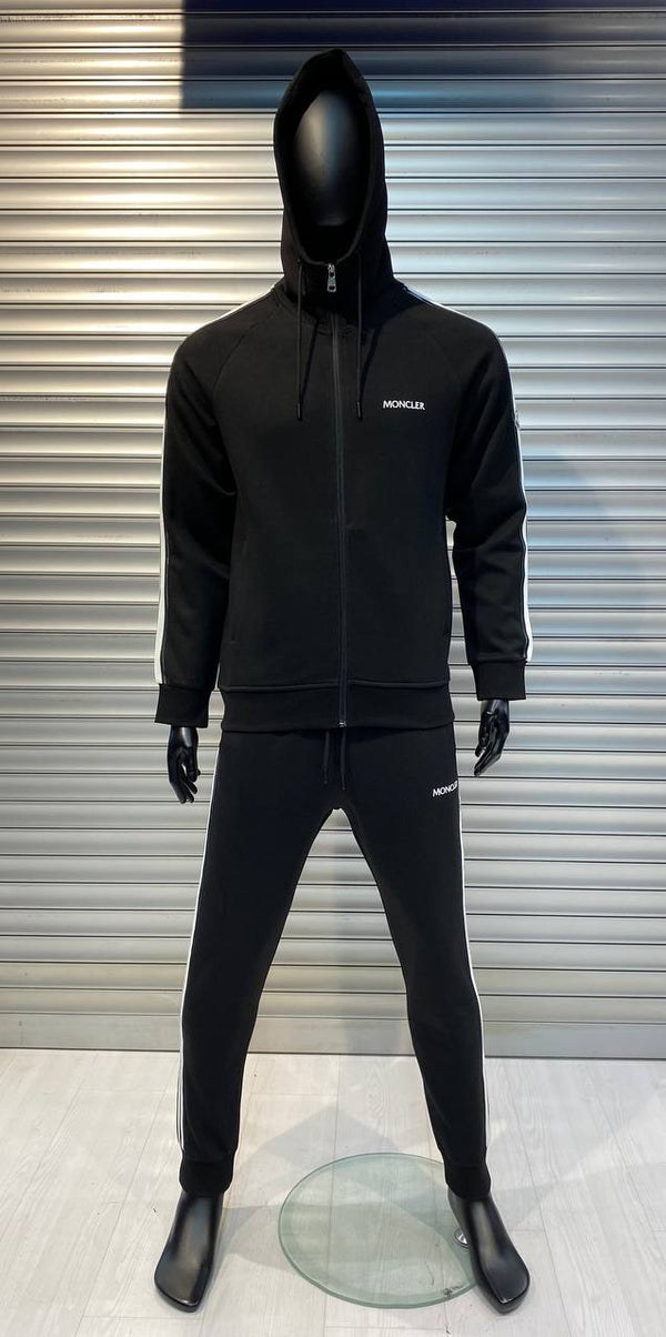 Moncler Black/White Tracksuit