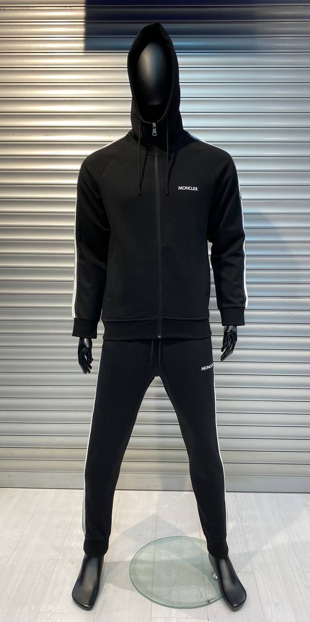 Moncler Black/White Tracksuit