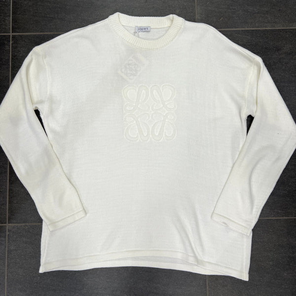 Loewe Oversized Knitwear White