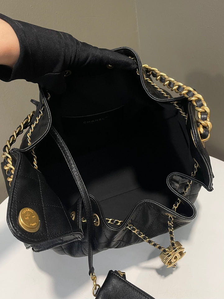 Chanel 25 Large Caviar Leather