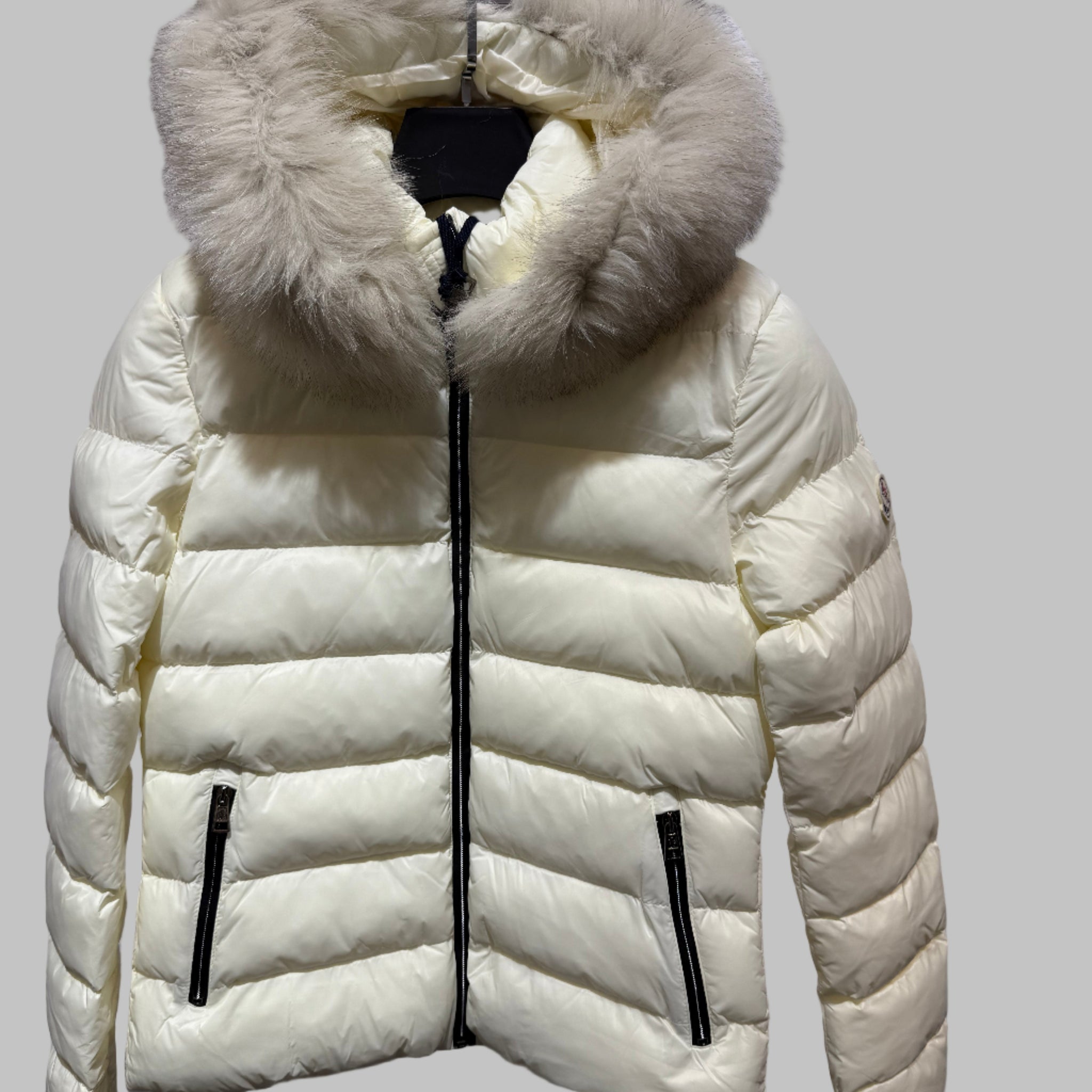 Moncler White Puffer
