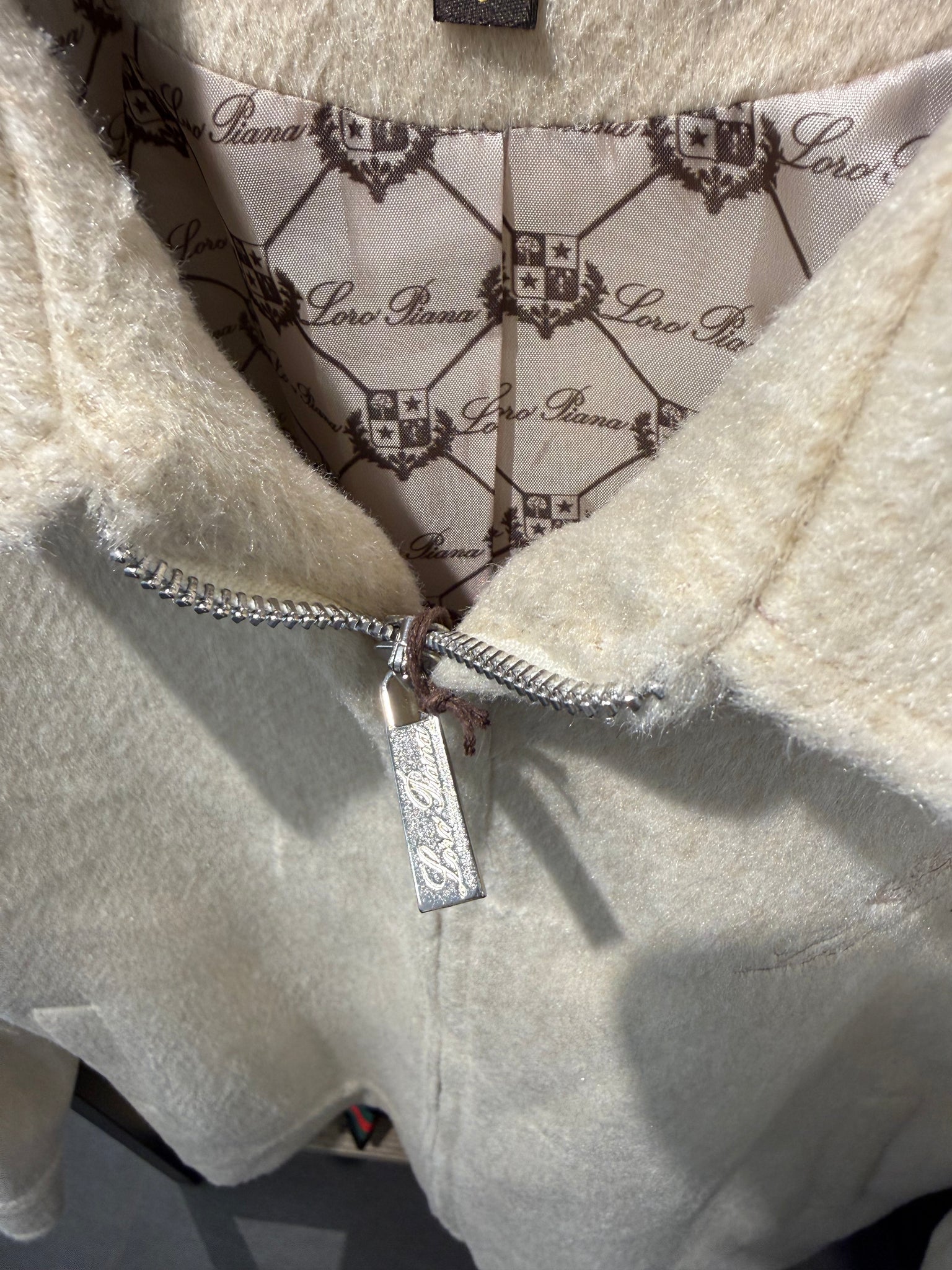 Loro Piana Creme Cashmere Jacket