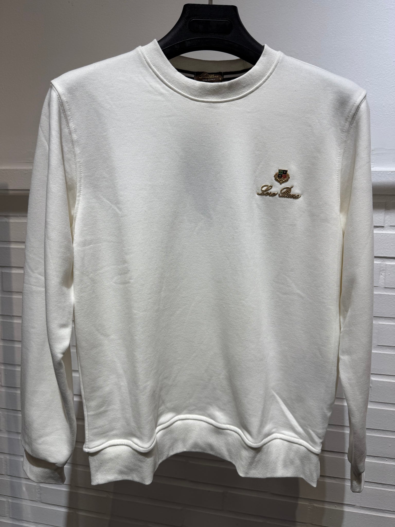 Loro Piana White Crewneck