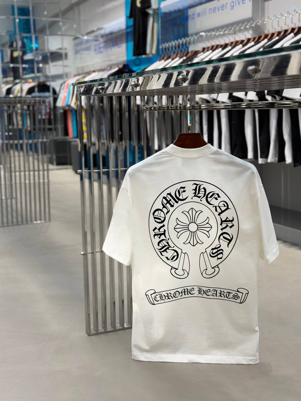 Chrome Hearts White/Black T-shirt
