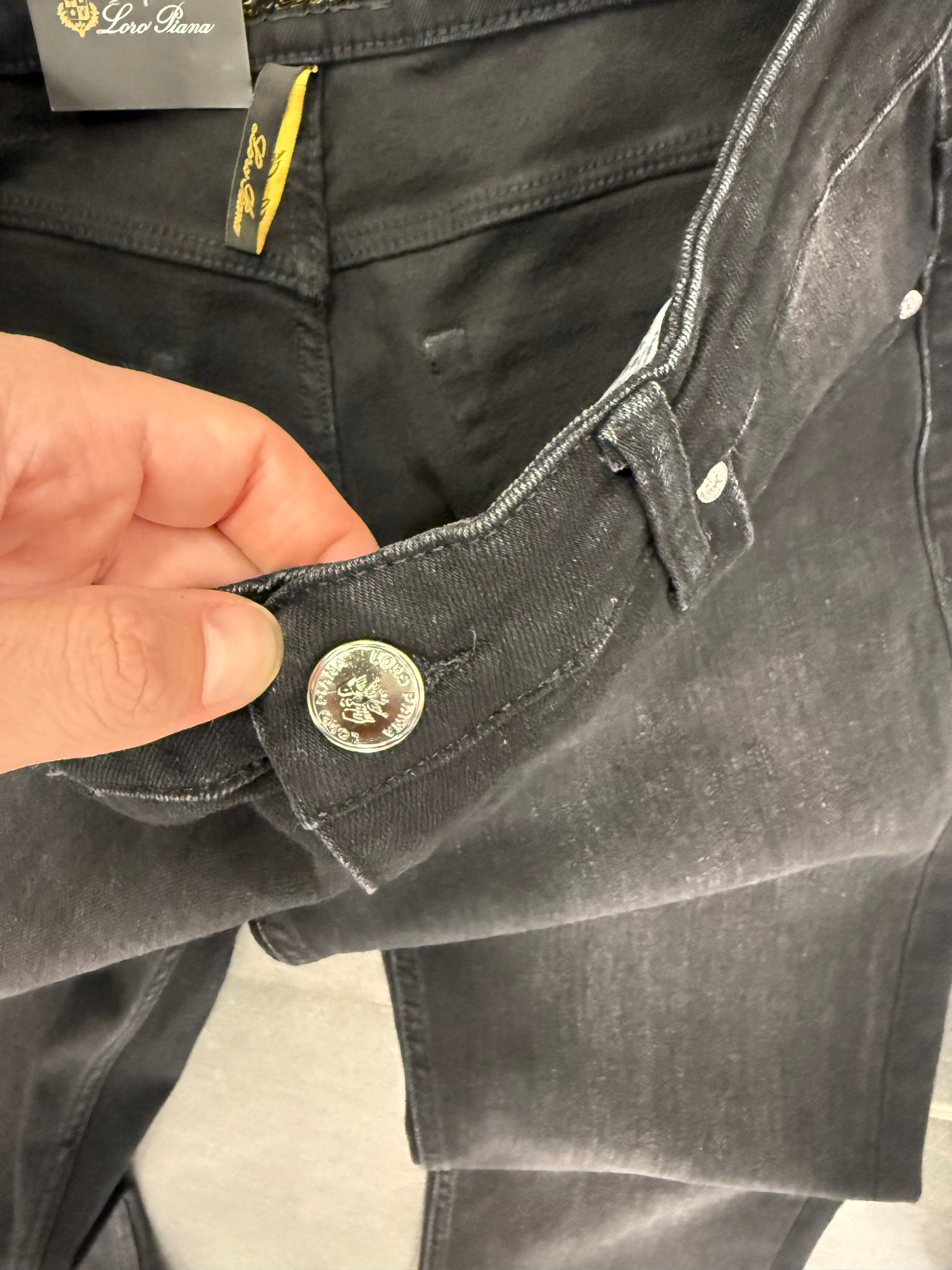 Loro Piana Black Jeans