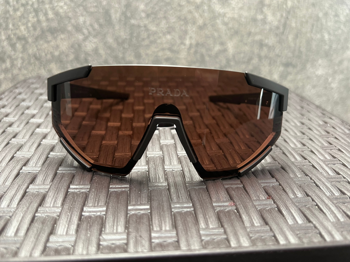 Prada Linea Rossa Black Sunglasses