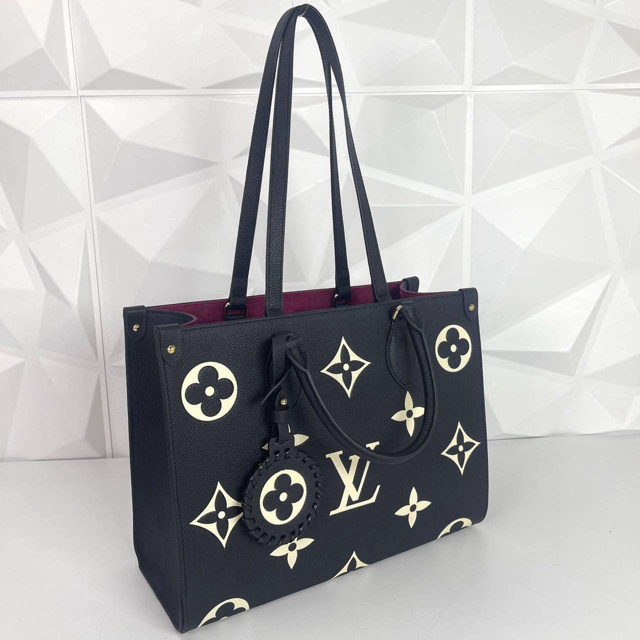 Lv On The Go Mm Bicolor Black
