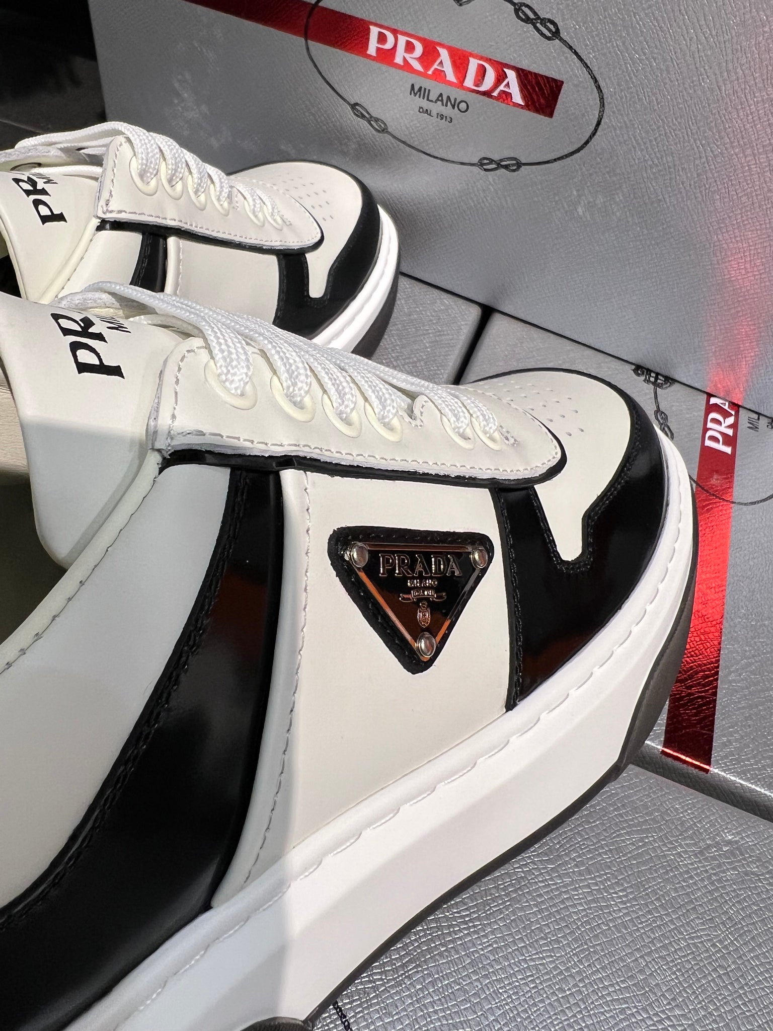 Prada Sneakers White/Black