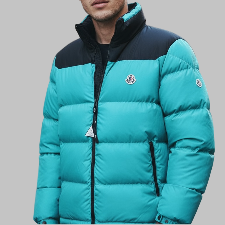 Moncler Peuplier Light Blue Puffer