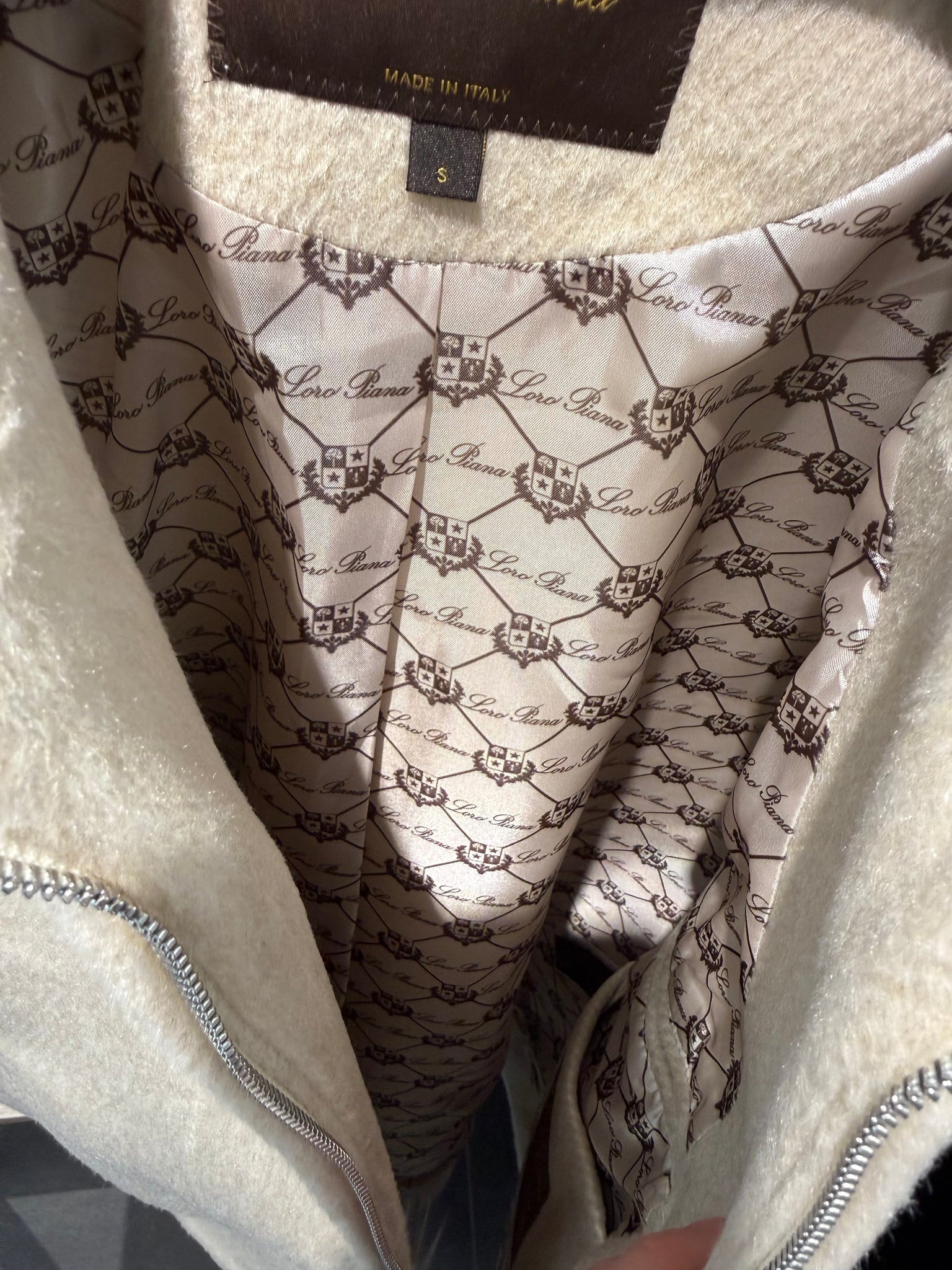Loro Piana Creme Cashmere Jacket