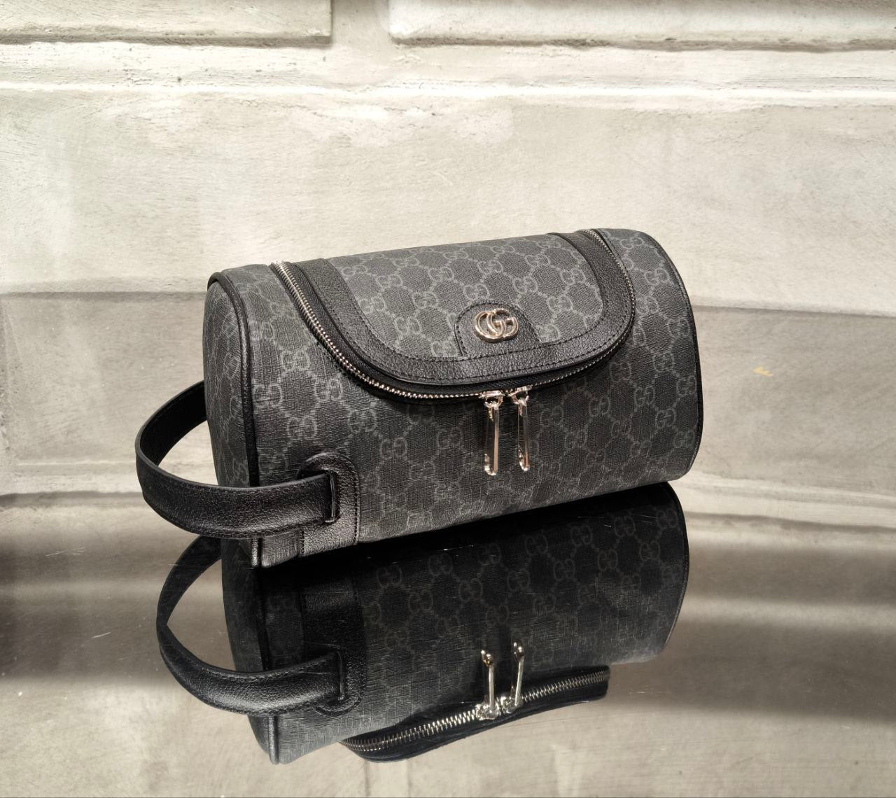 GG Toiletry Bag Grey