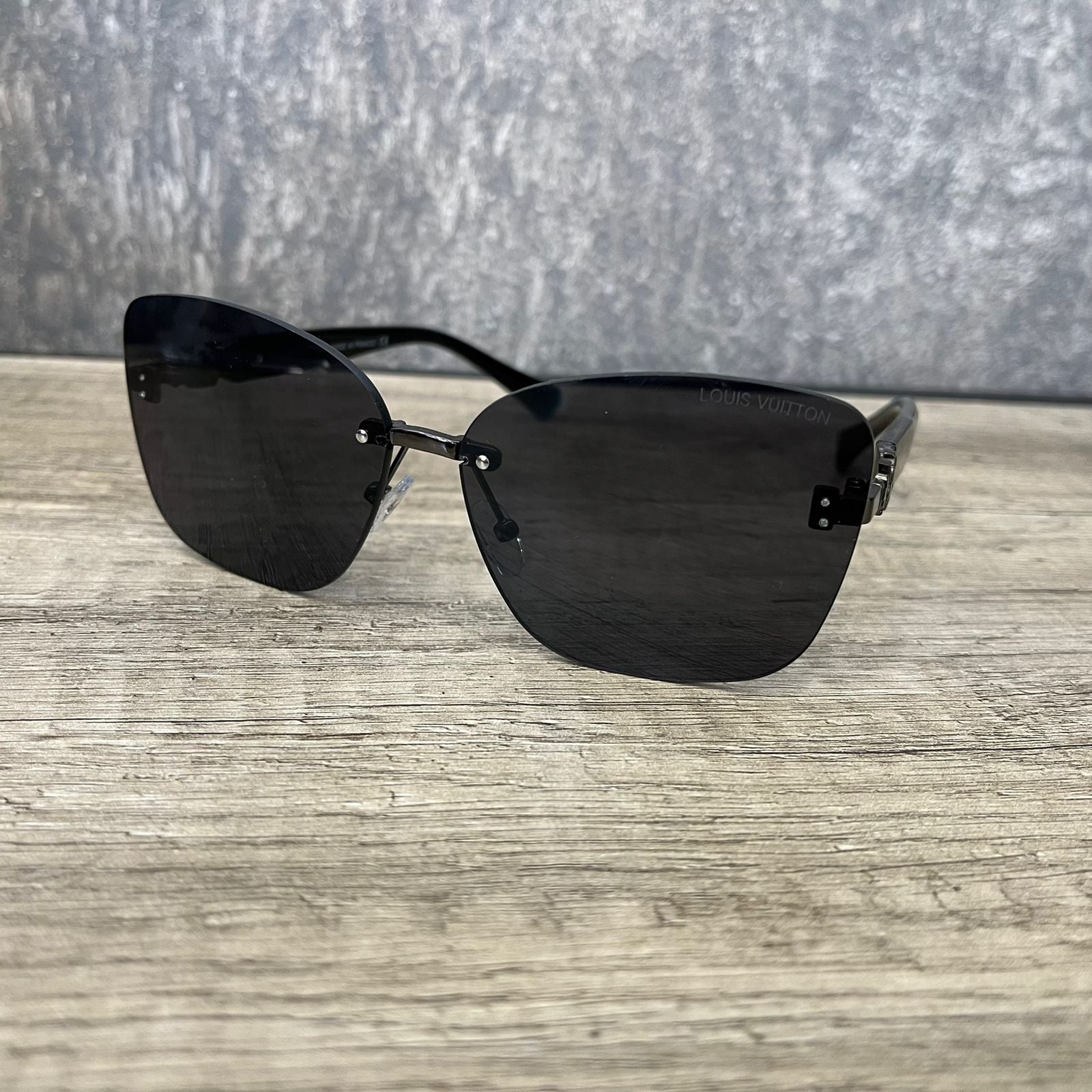 Lv Total Black Sunglasses
