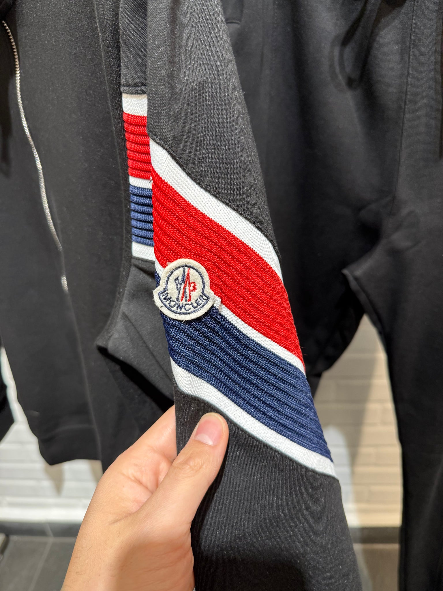 Moncler Black Tracksuit