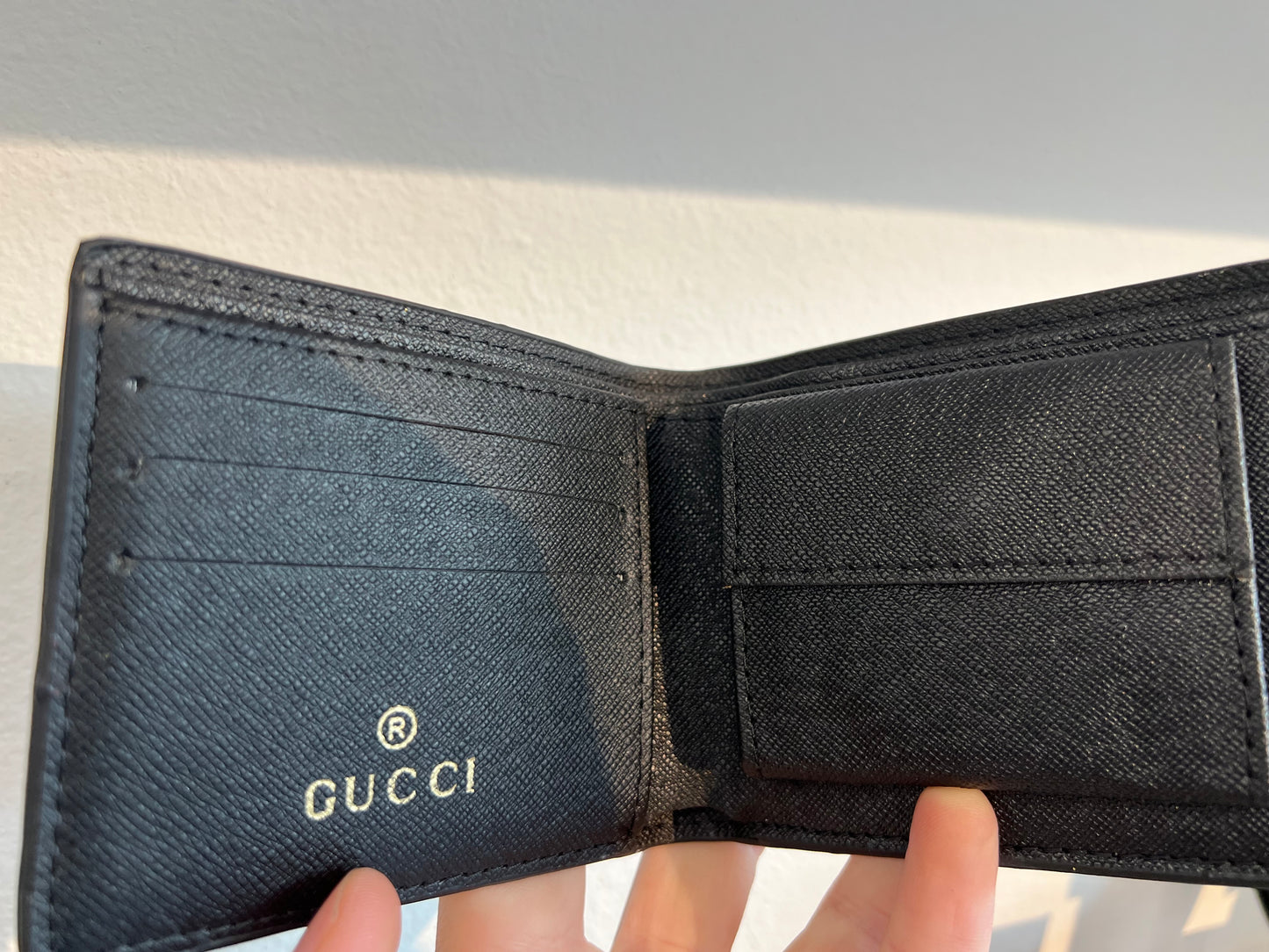 Gucci Wallet Black Monogram