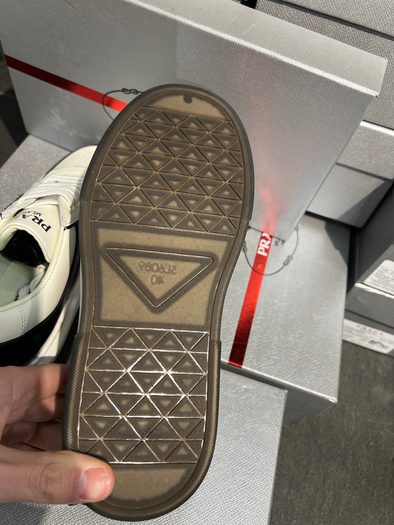 Prada Sneakers White/Black