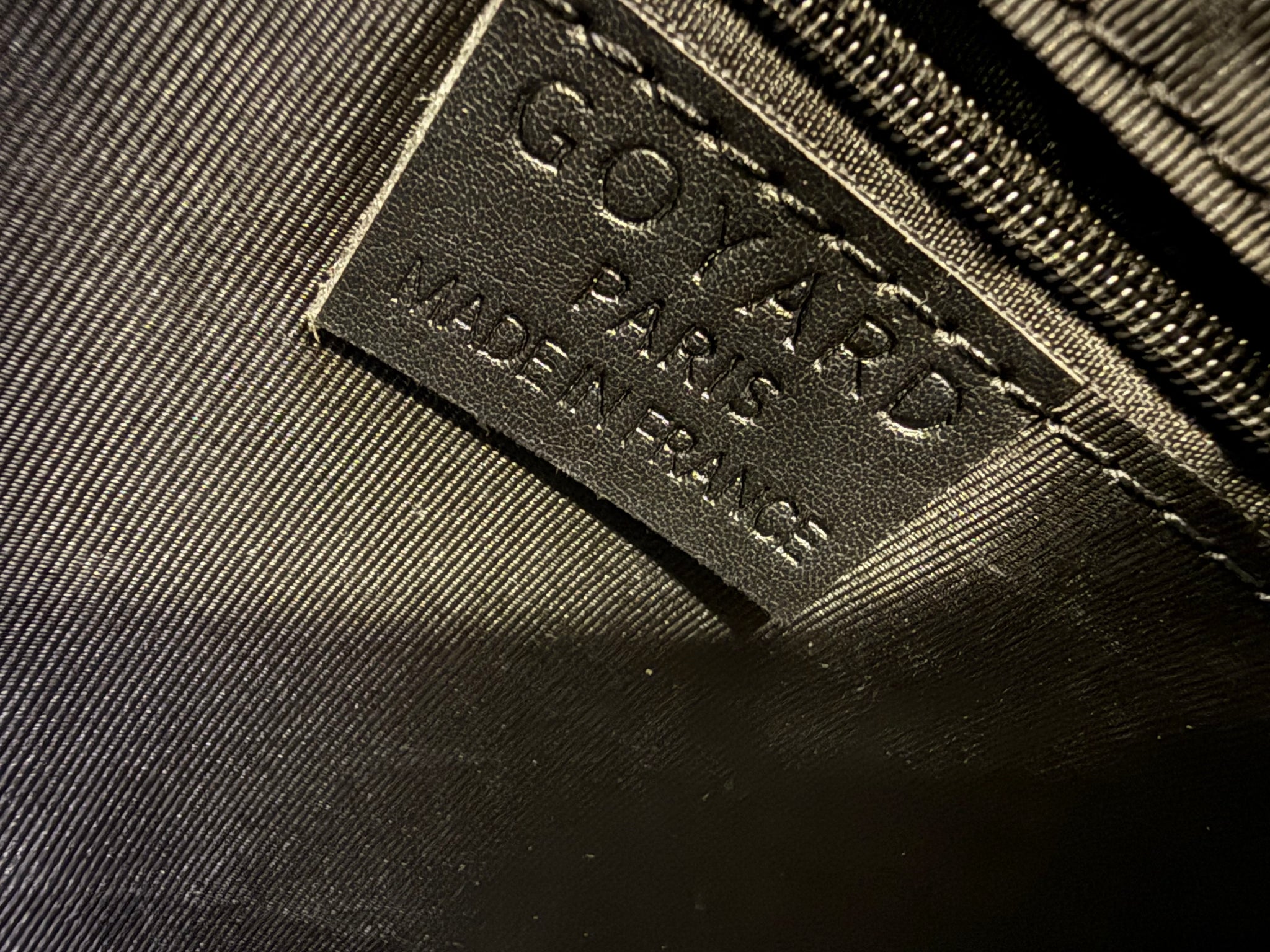 Goyard Toiletry Pouch Dark Brown