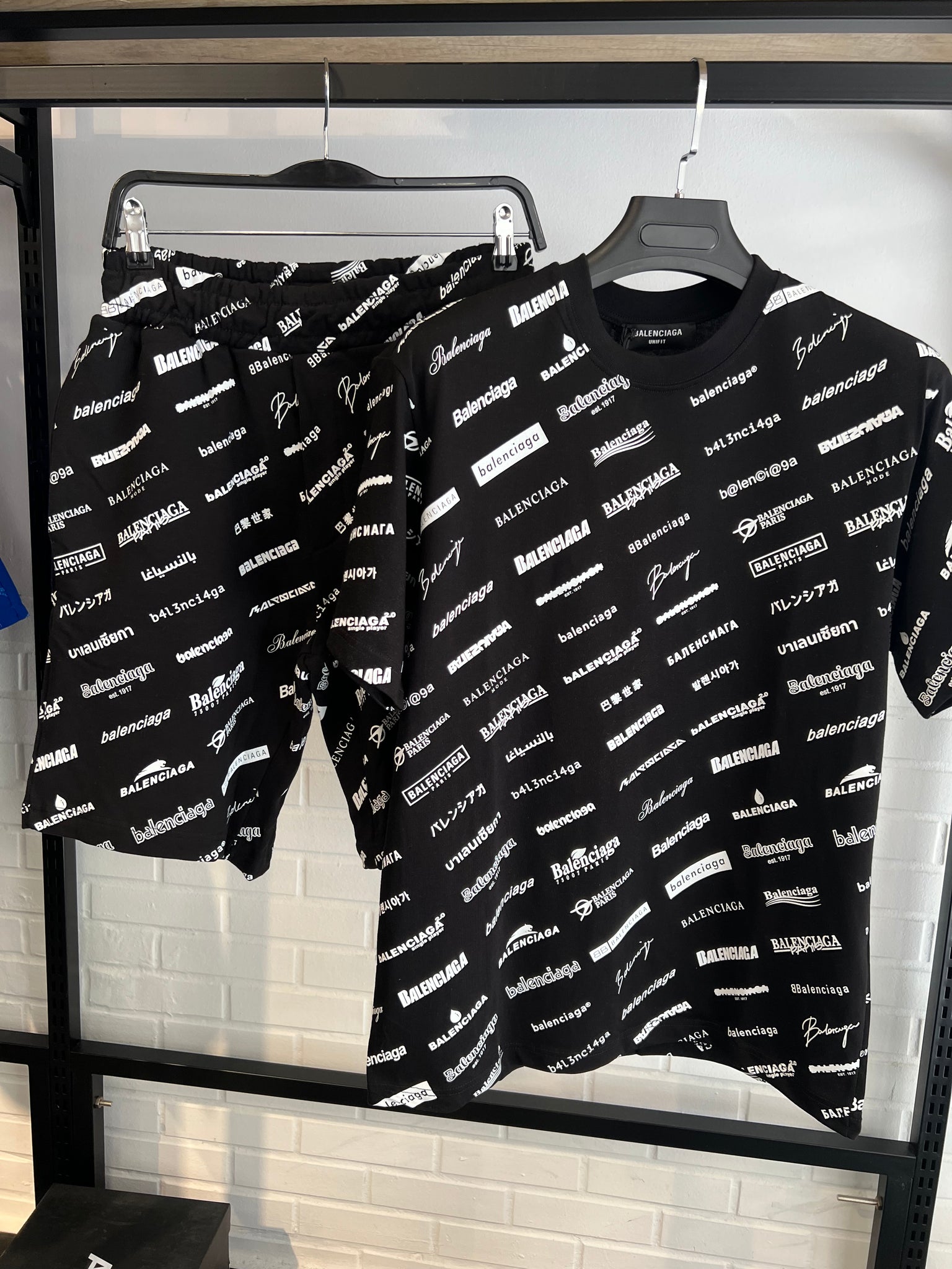 Balenciaga Black Set