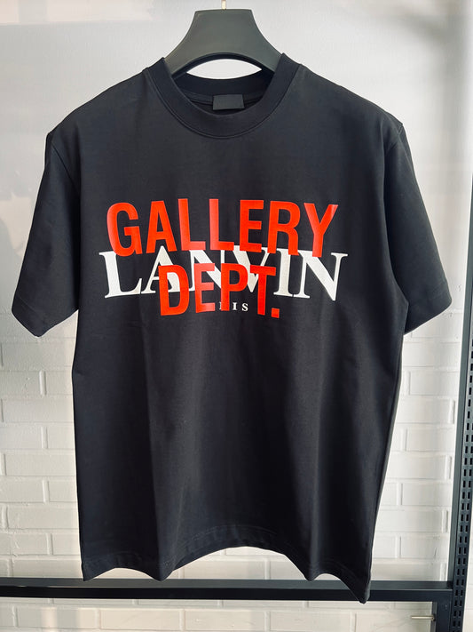 Gallery Dept. X Lanvin Black Tshirt