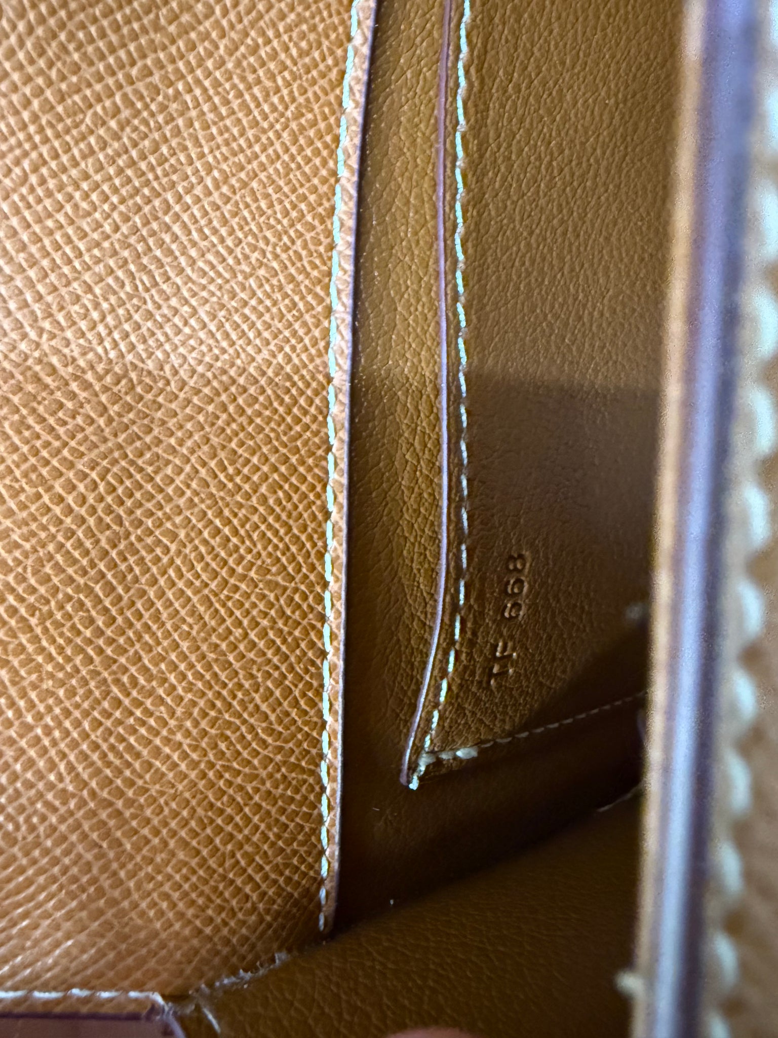 Hermes Mini Cross Body Bag Taba