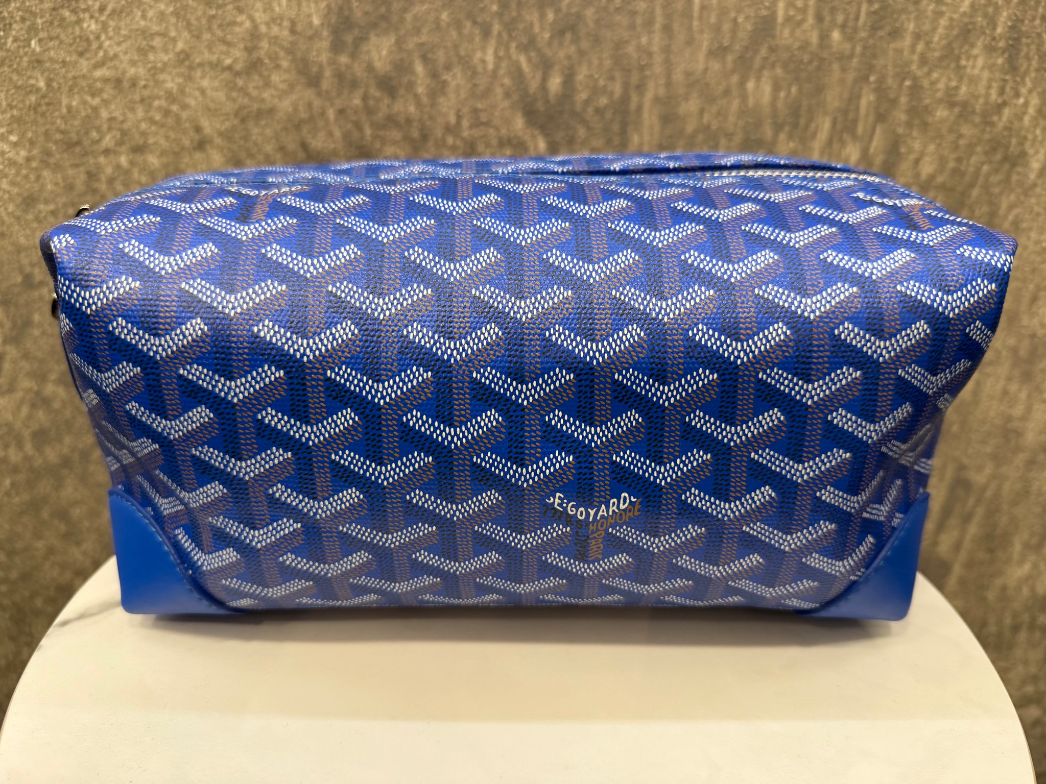 Goyard Toiletry  Bag Blue