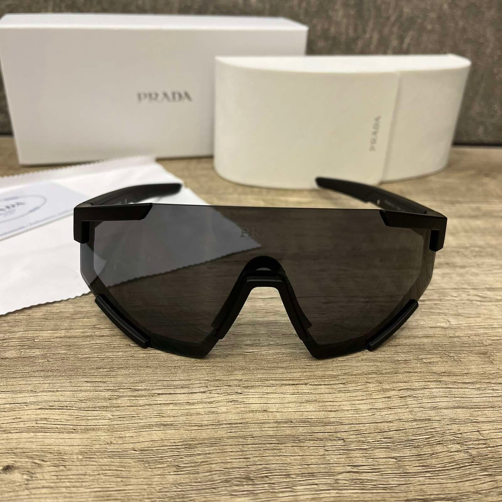 Prada Linea Rossa Black Sunglasses