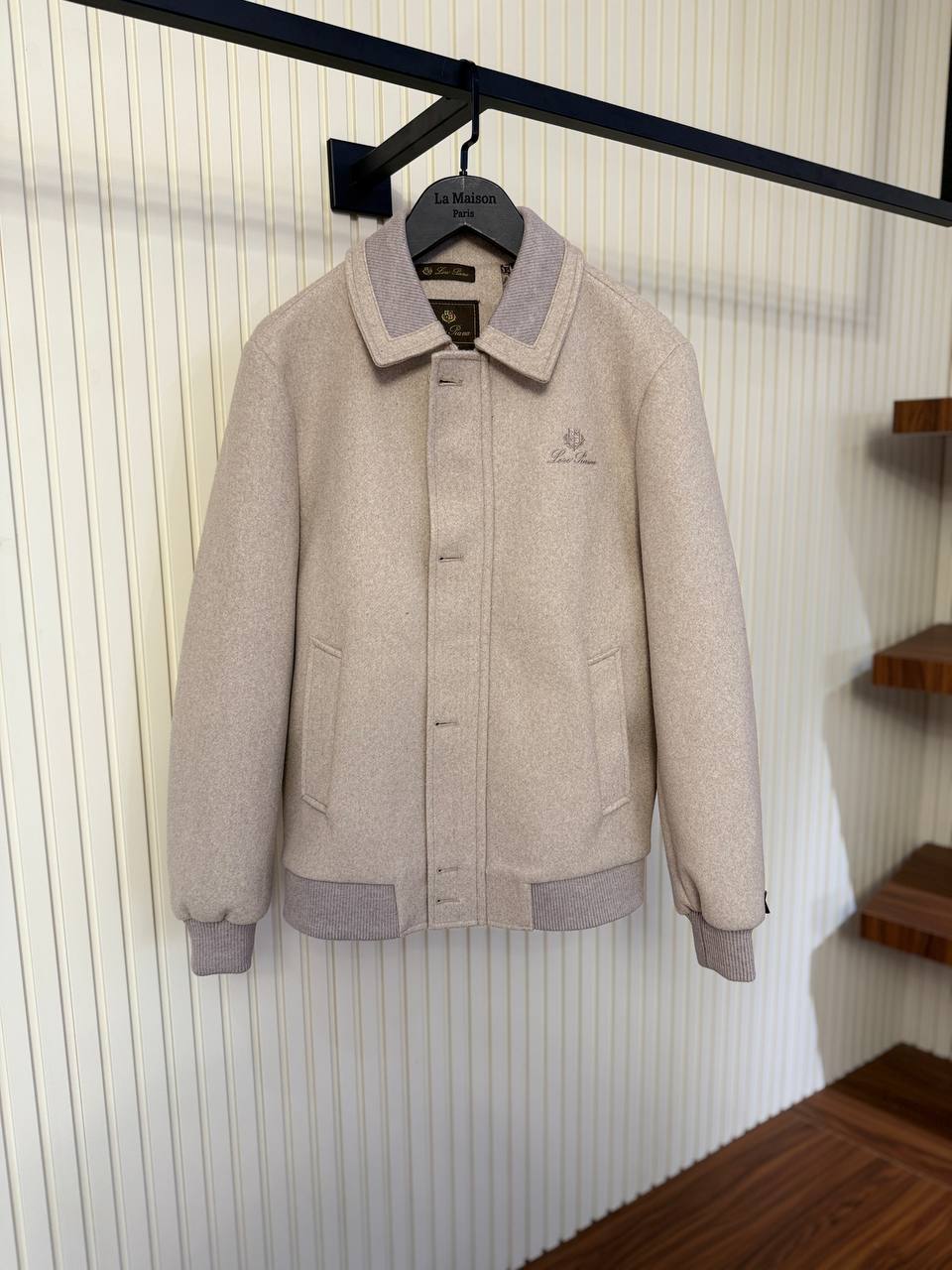 Loro Piana Beige Cashmere Jacket