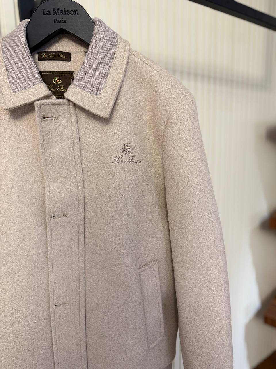 Loro Piana Beige Cashmere Jacket
