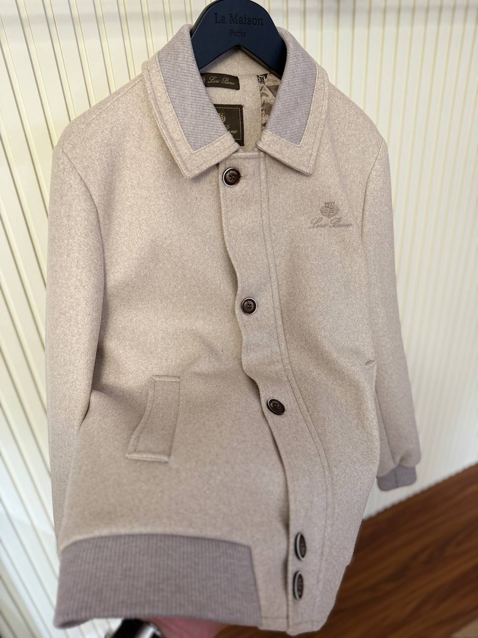 Loro Piana Beige Cashmere Jacket