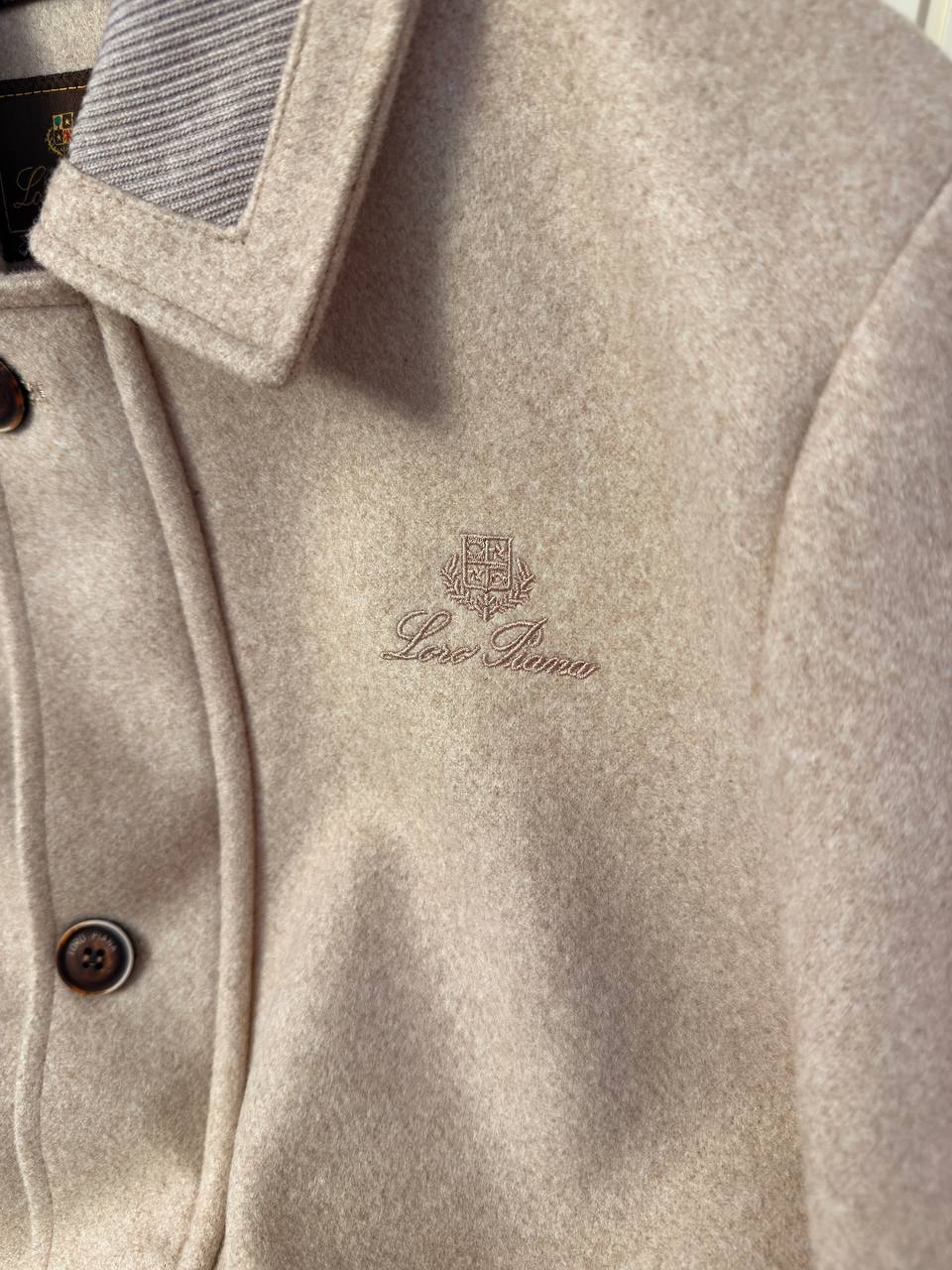 Loro Piana Beige Cashmere Jacket