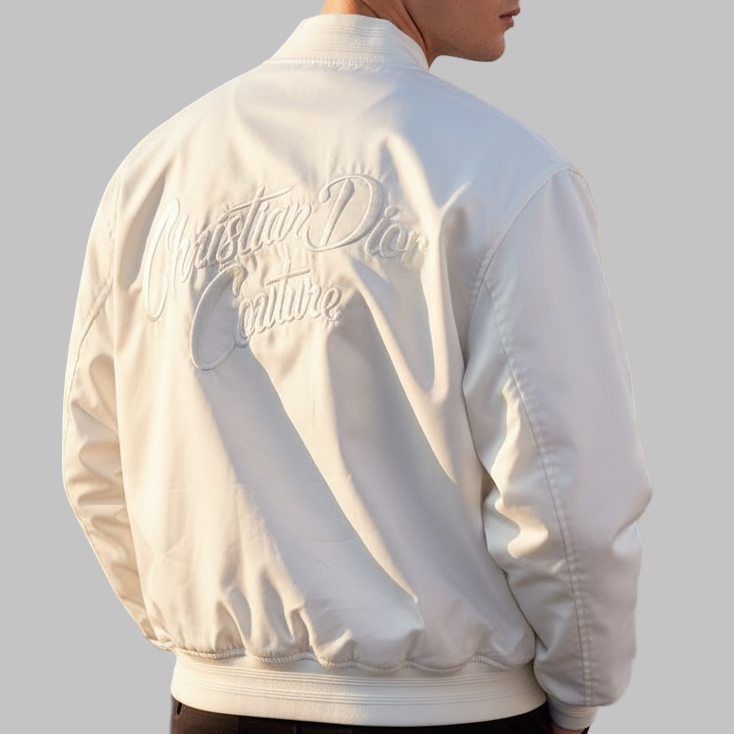 Dior White Bomber