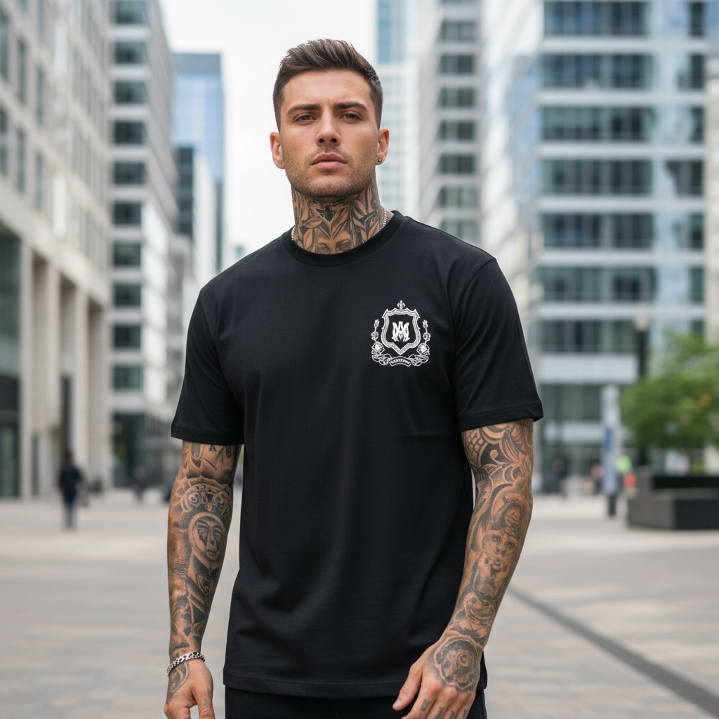 Amiri Hollywood Black T-shirt