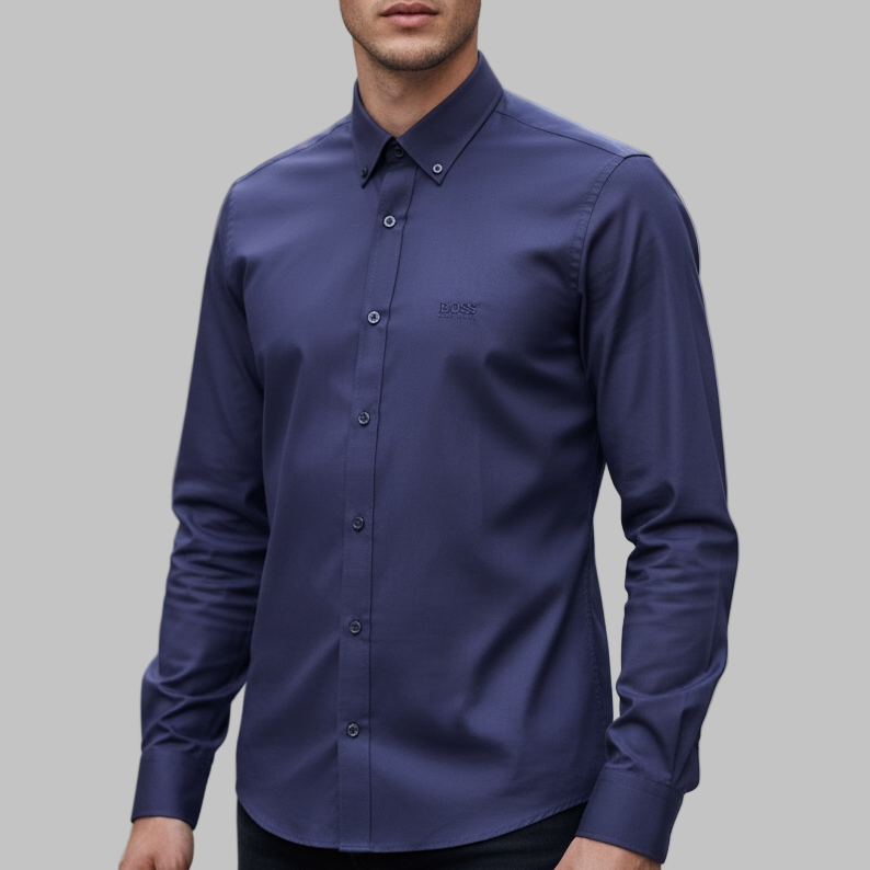 Hugo Boss Blue Shirt